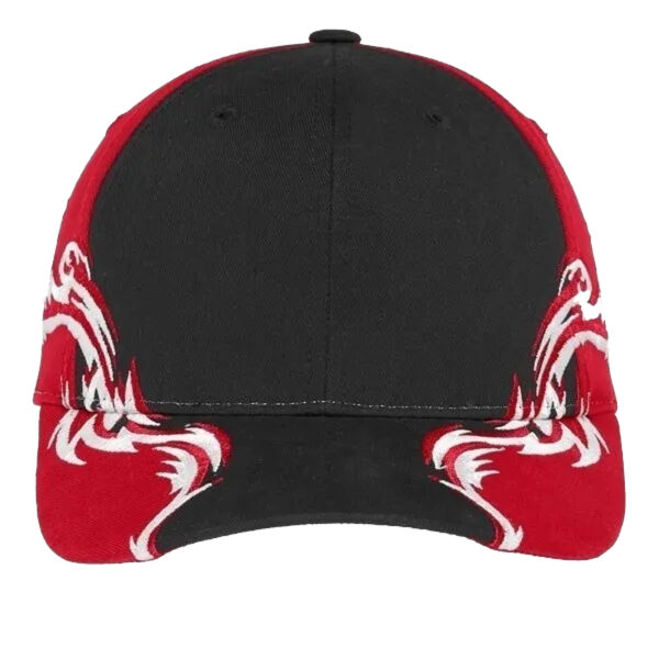 Port Authority® Colorblock Racing Cap with Flames Thumbnail