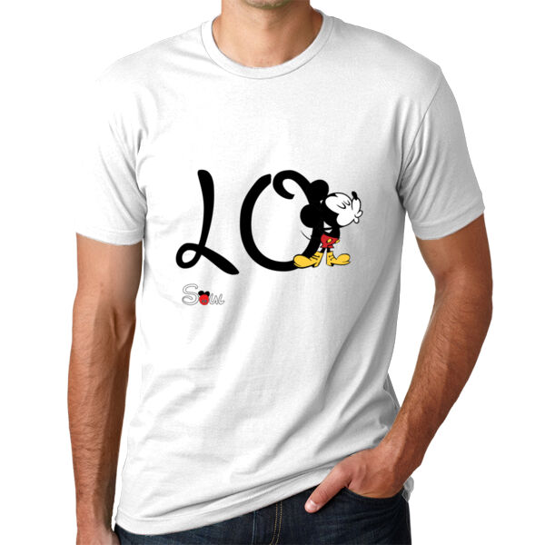 Mickey Mouse Soul Mate T-Shirt Thumbnail